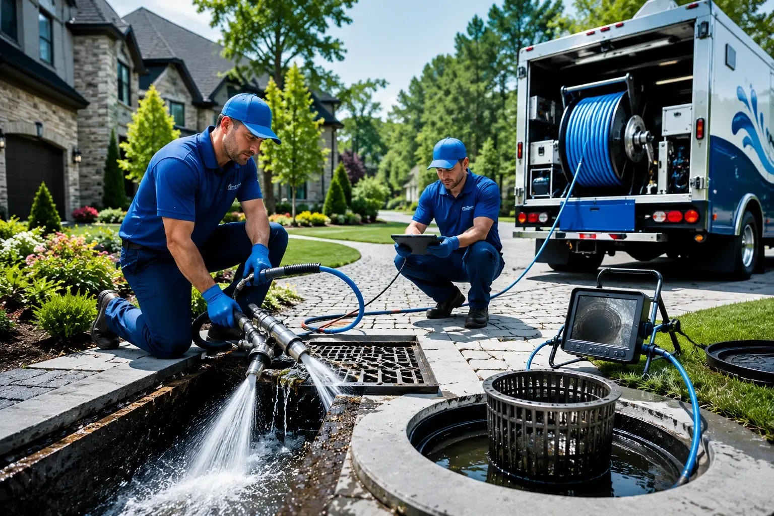 Local outdoor drain cleaning professionals in Waupun, WI