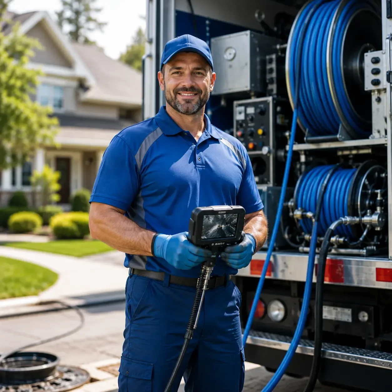 Local outdoor drain cleaning specialists in Waupun, WI